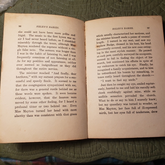 Antique Helen's Babies by John Habberton Book - Picture 9 of 13